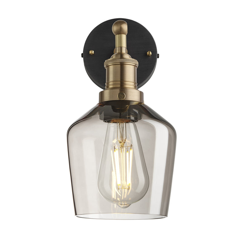 Brooklyn Glass Schoolhouse Wall Light - 5.5 Inch
