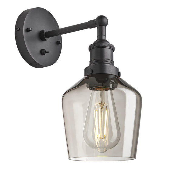 Brooklyn Glass Schoolhouse Wall Light - 5.5 Inch