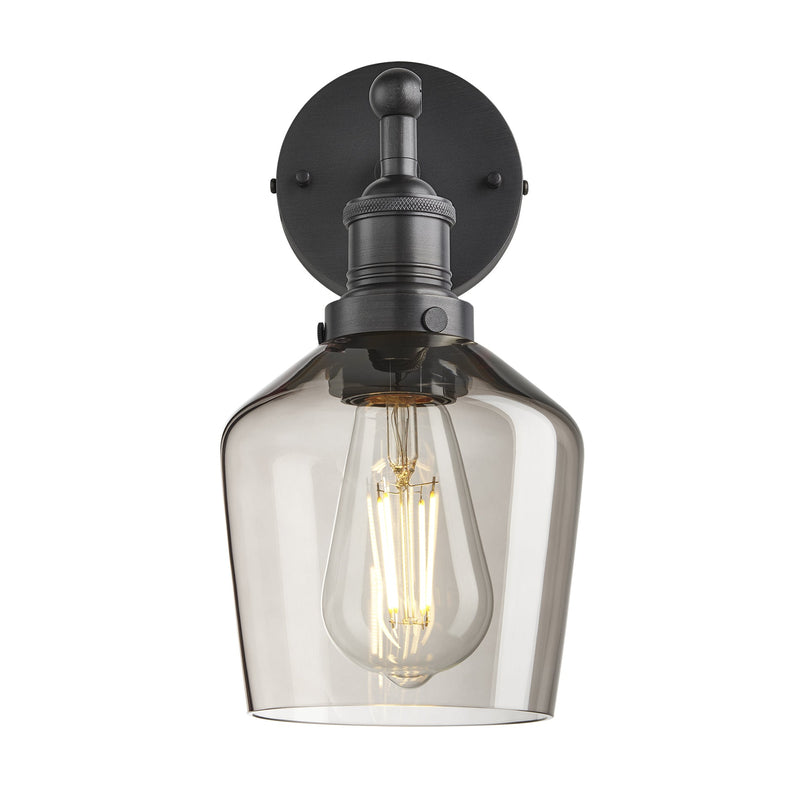 Brooklyn Glass Schoolhouse Wall Light - 5.5 Inch
