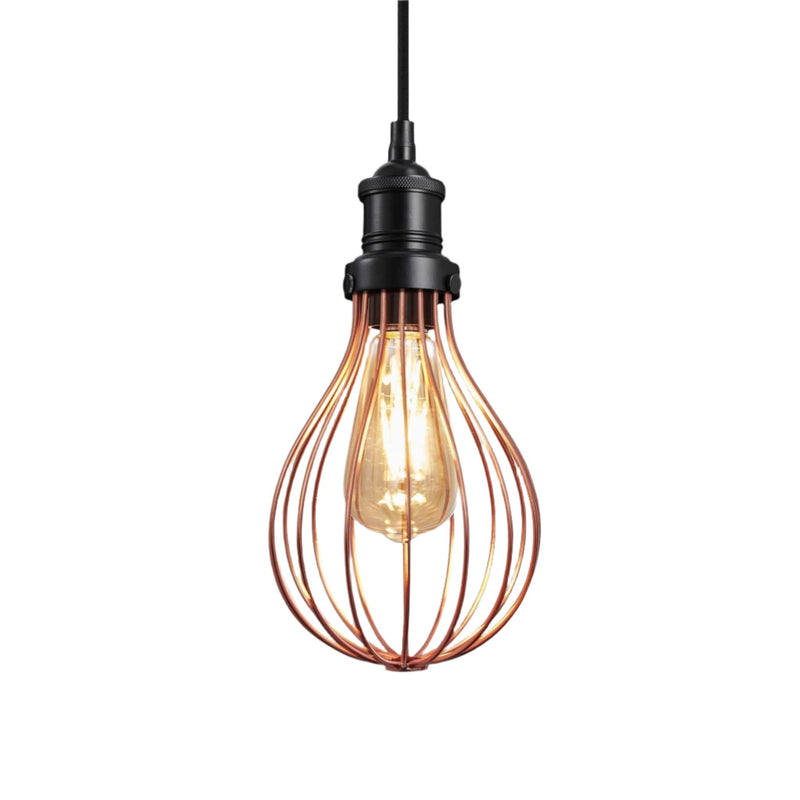 Brooklyn Balloon Cage Pendant - 6 Inch