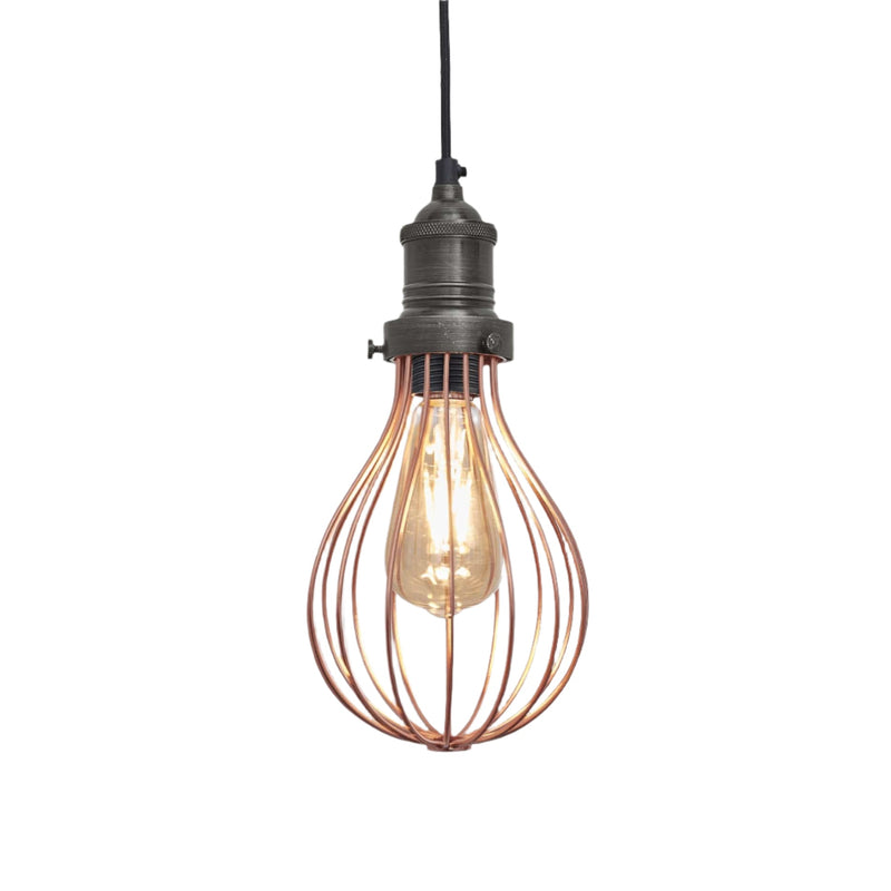 Brooklyn Balloon Cage Pendant - 6 Inch