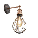 Brooklyn Balloon Cage Wall Light - 6 Inch