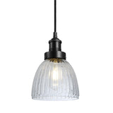 Brooklyn Glass Cone Pendant Light - 7 Inch