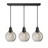 Brooklyn Glass Globe Wire Cluster Lights - 7 Inch