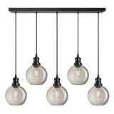 Brooklyn Glass Globe Wire Cluster Lights - 7 Inch