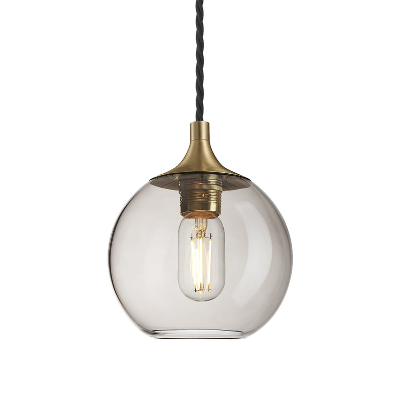 Chelsea Glass Globe Pendant - 7 Inch