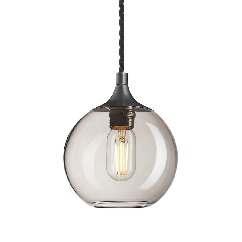 Chelsea Glass Globe Pendant - 7 Inch