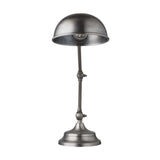 Brooklyn Pharmacy Adjustable Dome Table Lamp - 7 Inch - Gunmetal