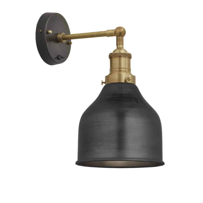 Brooklyn Cone Wall Light - 7 Inch