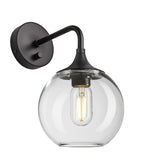 Chelsea Glass Globe Wall Light - 7 Inch