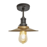 Brooklyn Flat Semi Flush Mount - 8 Inch