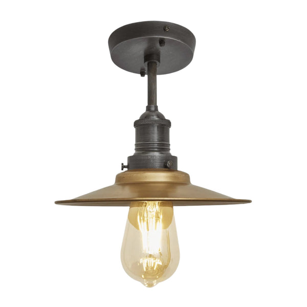 Brooklyn Flat Semi Flush Mount - 8 Inch
