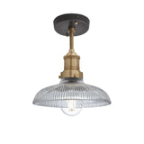 Brooklyn Glass Dome Flush Mount - 8 Inch