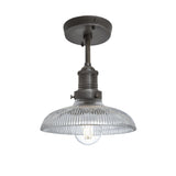 Brooklyn Glass Dome Flush Mount - 8 Inch