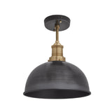 Brooklyn Dome Semi Flush Mount - 8 Inch