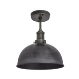 Brooklyn Dome Semi Flush Mount - 8 Inch