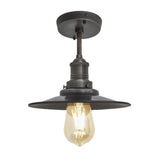 Brooklyn Flat Semi Flush Mount - 8 Inch