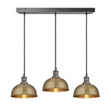 Brooklyn Dome 3 Wire Cluster Lights - 8 inch