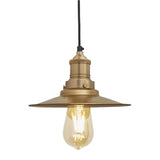Brooklyn Flat Pendant Light - 8 Inch