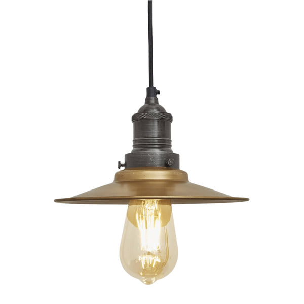 Brooklyn Flat Pendant Light - 8 Inch