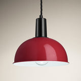 Sleek Dome Pendant Light - 8 Inch