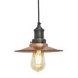 Brooklyn Flat Pendant Light - 8 Inch