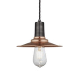 Sleek Flat Pendant - 8 Inch