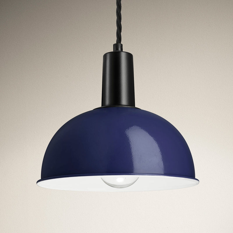 Sleek Dome Pendant Light - 8 Inch
