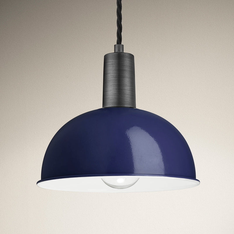 Sleek Dome Pendant Light - 8 Inch