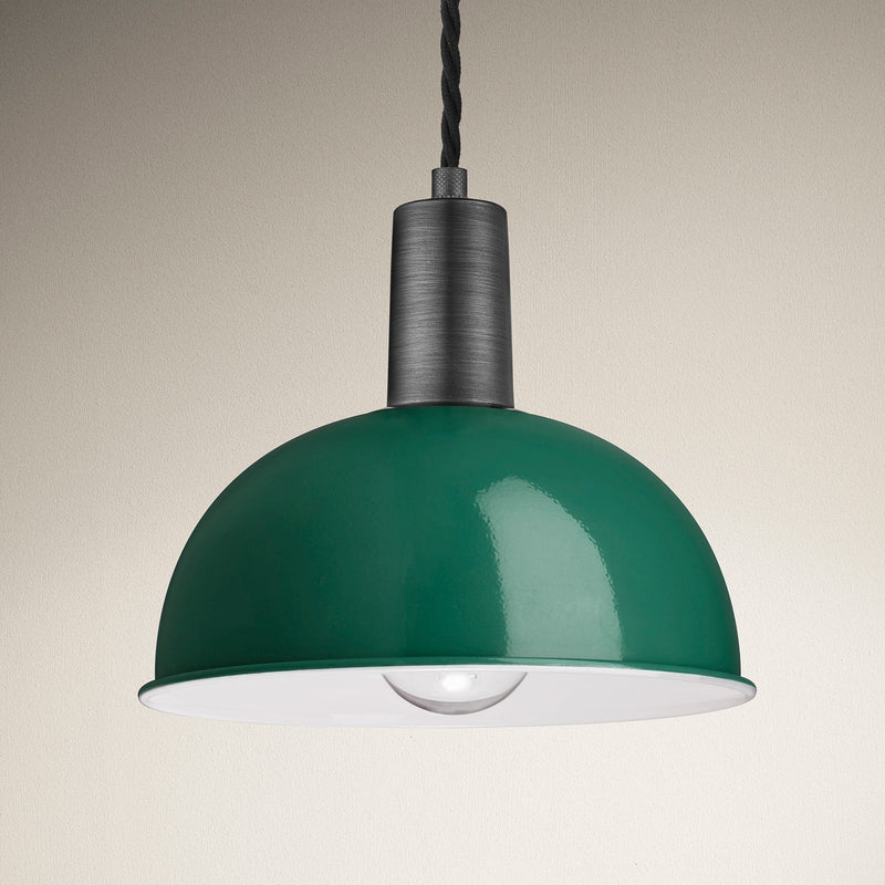 Sleek Dome Pendant Light - 8 Inch