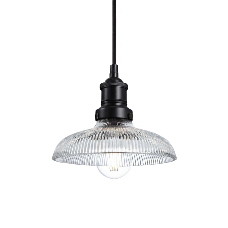 Brooklyn Glass Dome Pendant - 8 Inch