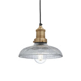 Brooklyn Glass Dome Pendant - 8 Inch