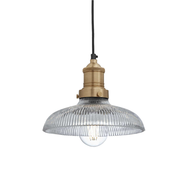 Brooklyn Glass Dome Pendant - 8 Inch
