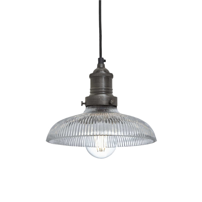 Brooklyn Glass Dome Pendant - 8 Inch