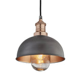 Brooklyn Outdoor & Bathroom Dome Pendant - 8 Inch