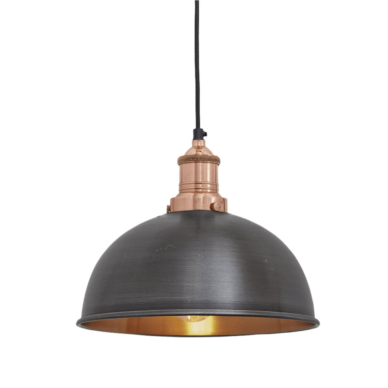 Brooklyn Dome Pendant Light - 8 Inch