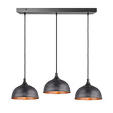 Chelsea Dome 3 Wire Cluster Lights - 8 inch