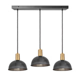 Sleek Dome 3 Wire Cluster Lights - 8 inch