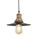 Brooklyn Flat Pendant Light - 8 Inch