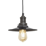Brooklyn Flat Pendant Light - 8 Inch