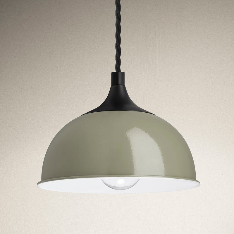 Chelsea Dome Pendant - 8 Inch