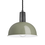 Sleek Dome Pendant Light - 8 Inch