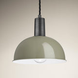 Sleek Dome Pendant Light - 8 Inch