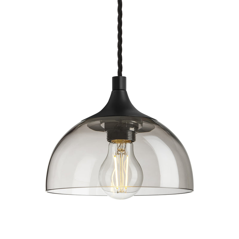 Chelsea Glass Dome Pendant - 8 Inch