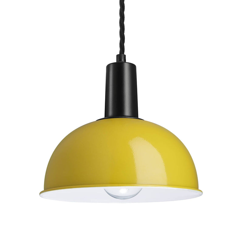 Sleek Dome Pendant Light - 8 Inch