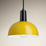 Sleek Dome Pendant Light - 8 Inch