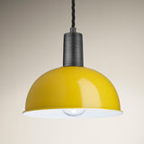 Sleek Dome Pendant Light - 8 Inch