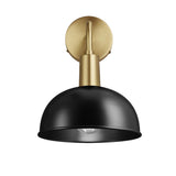 Sleek Dome Wall Light - 8 Inch