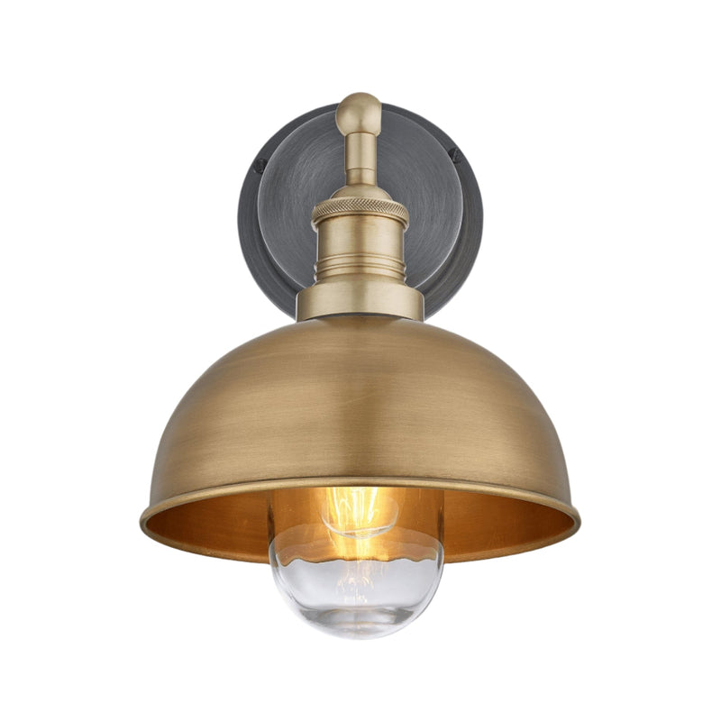 Brooklyn Outdoor & Bathroom Dome Wall Light - 8 Inch