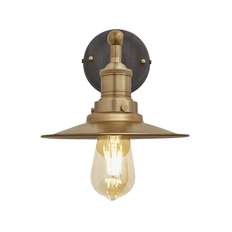 Brooklyn Flat Wall Light - 8 Inch